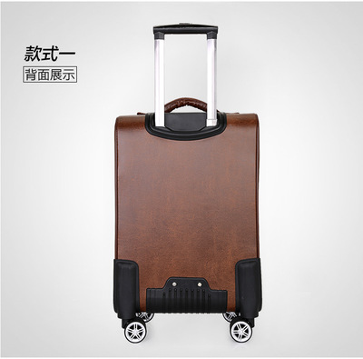 廠家直銷商務拉桿箱旅行箱 萬向輪登機皮箱行李箱定做 pu軟箱批發(fā)